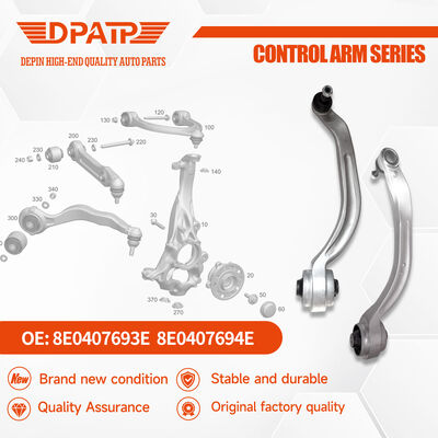 Araç süspansiyon parçaları 8E0407693E 8E0407694E 4D0407693E 4D0407694AC Audi A6 C5 VW Passat için OE yedek kontrol kolu