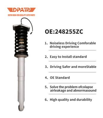 Maserati Quattroporte M139 2007- için Özelleştirilmiş Coilover Kiti Ön Süspansiyon Amortisörü 248255 İndüktif Damperli Amortisör